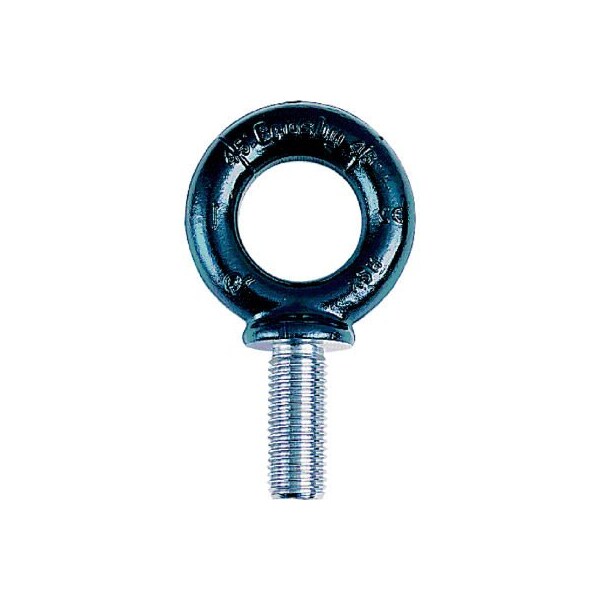 Eye Bolt With Shoulder, 2-1/4 in Shank, Steel